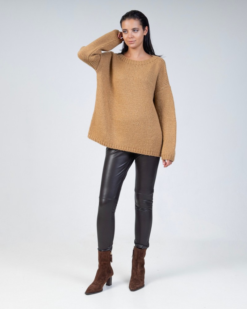 Mohair-lurex oversized πουλόβερ CAM..